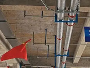 黄石管廊支架的安装方法