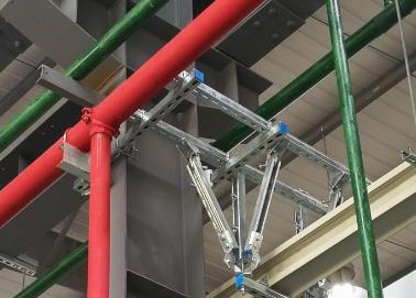 黄石该抗震支架的整体式支吊架结构协调性好